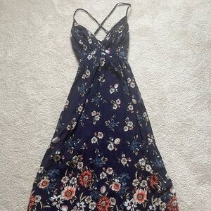 Francesca’s floral dress XS, new with tags